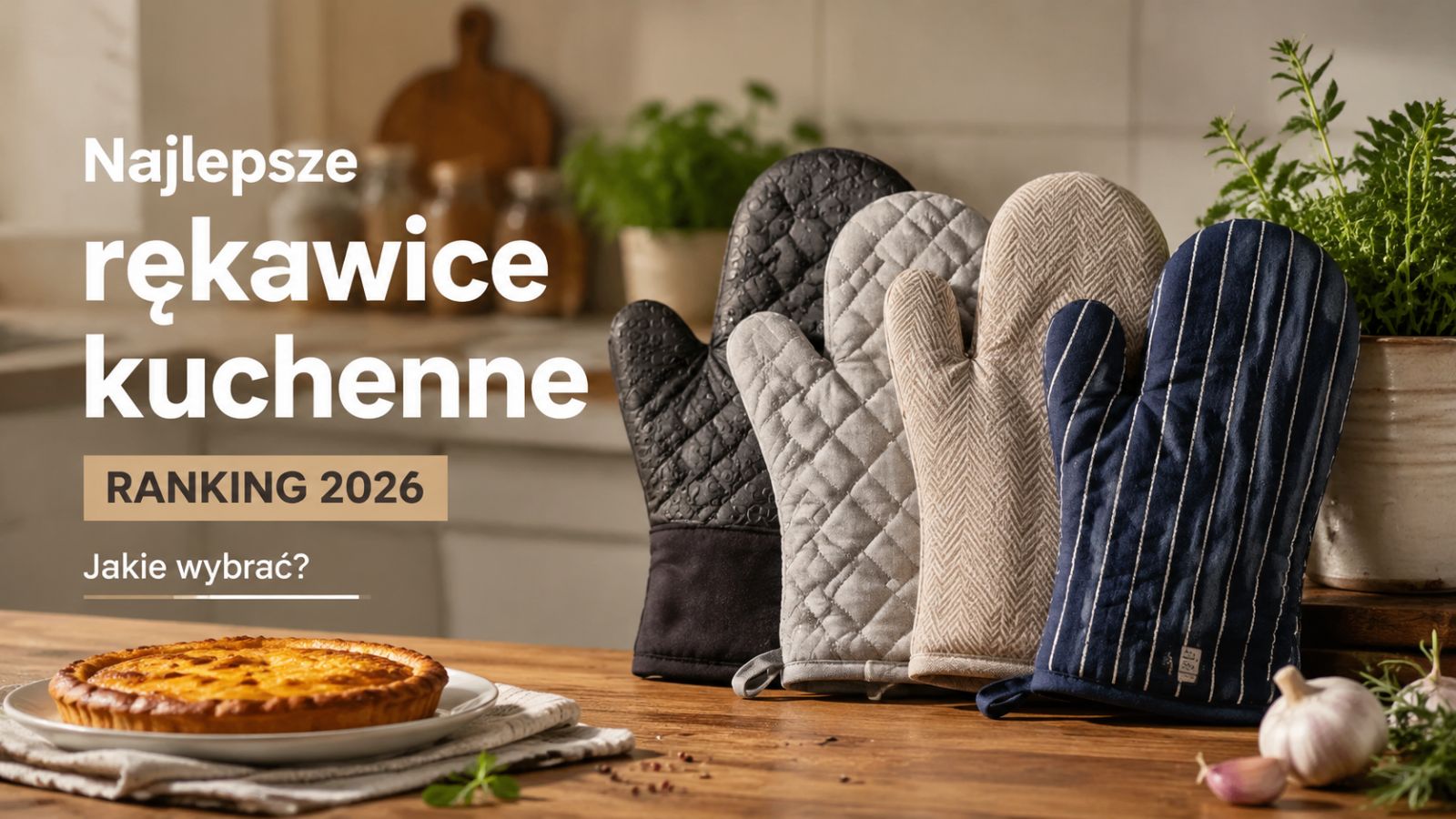 Najlepsze rękawice kuchenne – ranking 2026. Jakie wybrać?