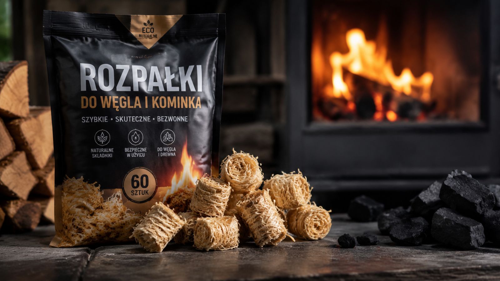 Najlepsza podpałka do kominka i węgla – ranking 2026