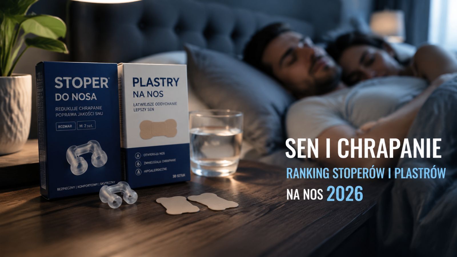 Sen i chrapanie: Ranking stoperów i plastrów na nos 2026