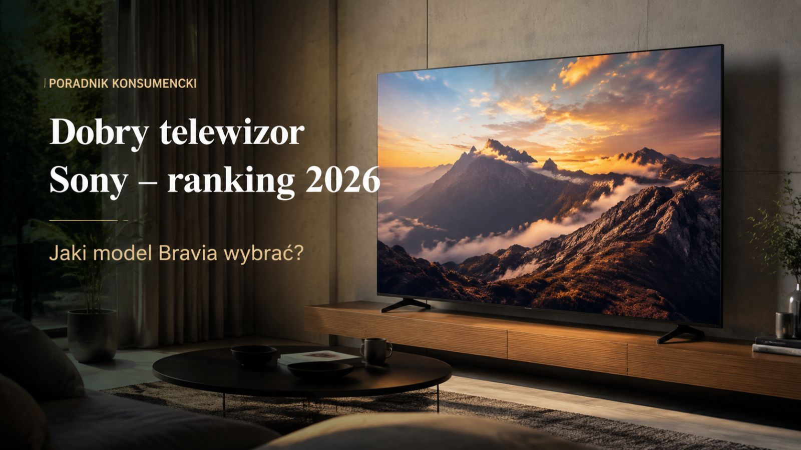 Dobry telewizor Sony – ranking 2026. Jaki model Bravia wybrać?