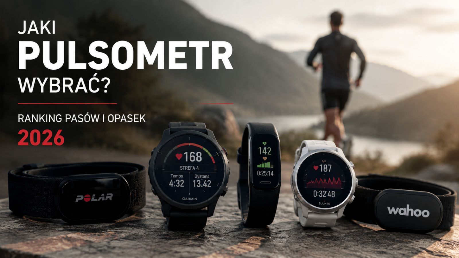 Jaki running heart rate monitor wybrać? Ranking pasów i opasek 2026
