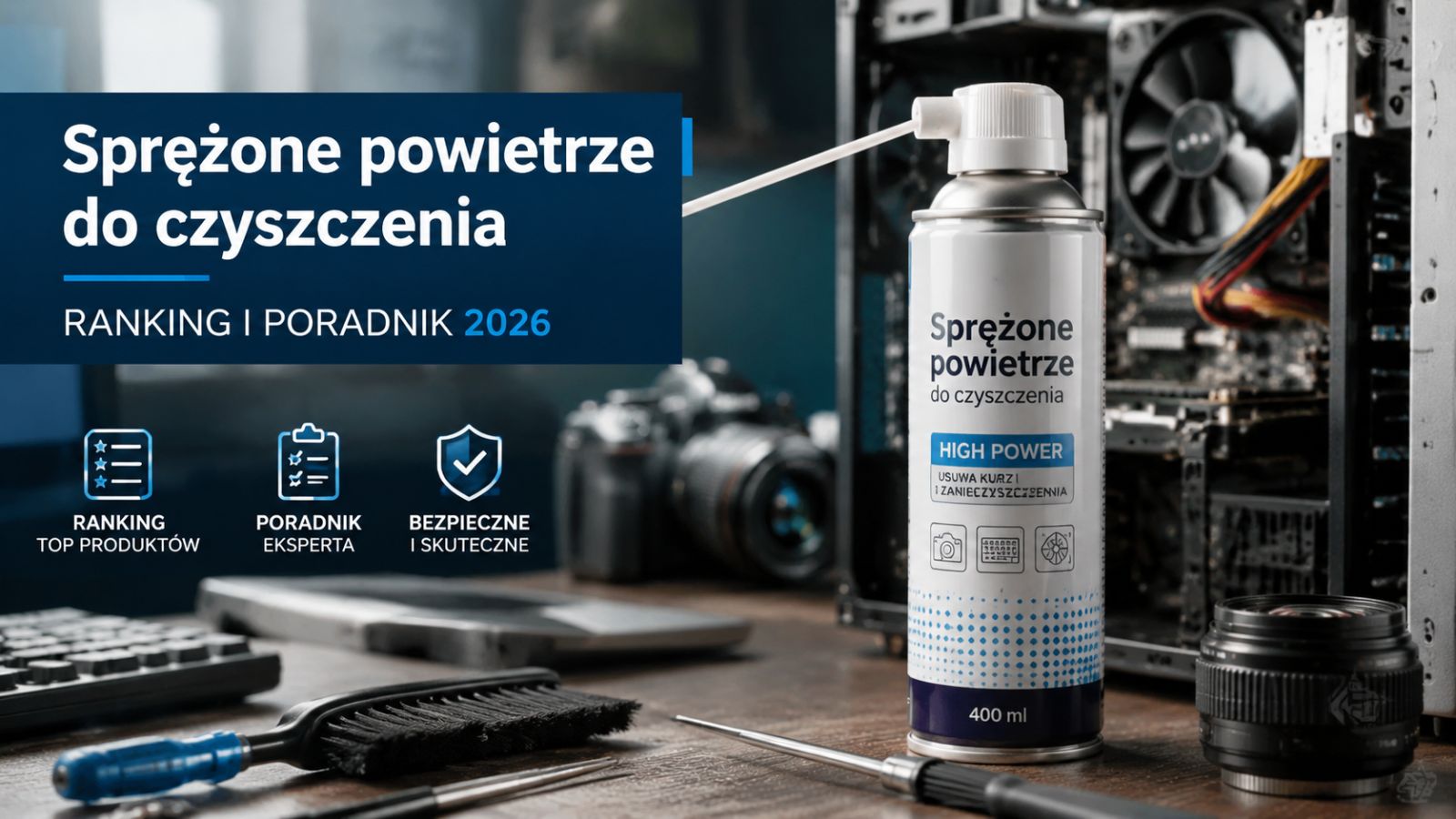 Sprężone powietrze do czyszczenia – ranking i poradnik 2026