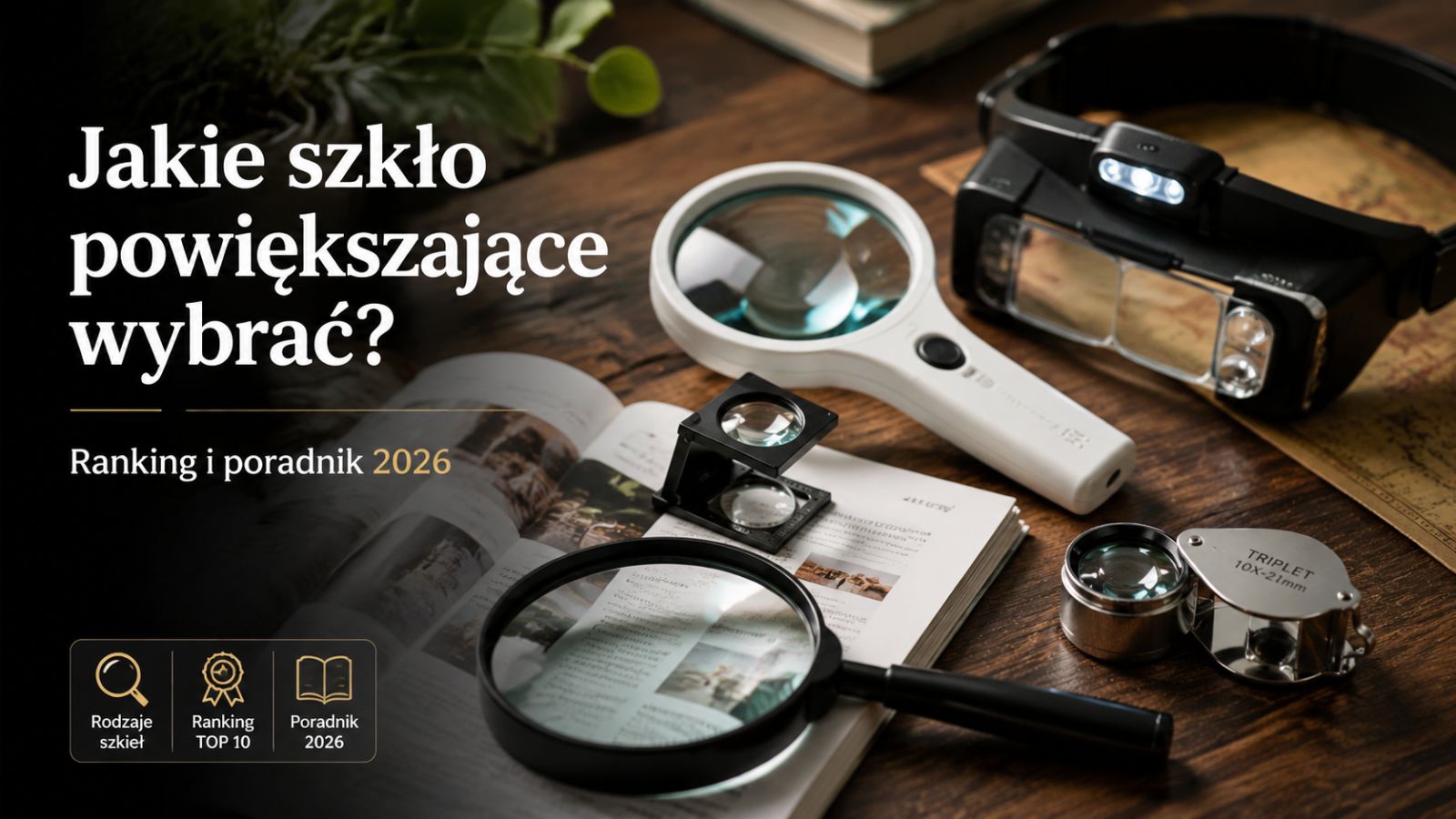 Jakie szkło powiększające wybrać? Ranking i poradnik 2026