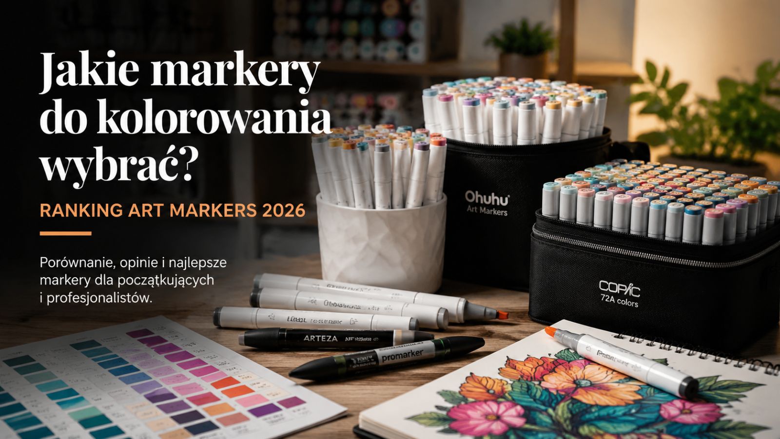 Jakie markery do kolorowania wybrać? Ranking art markers 2026