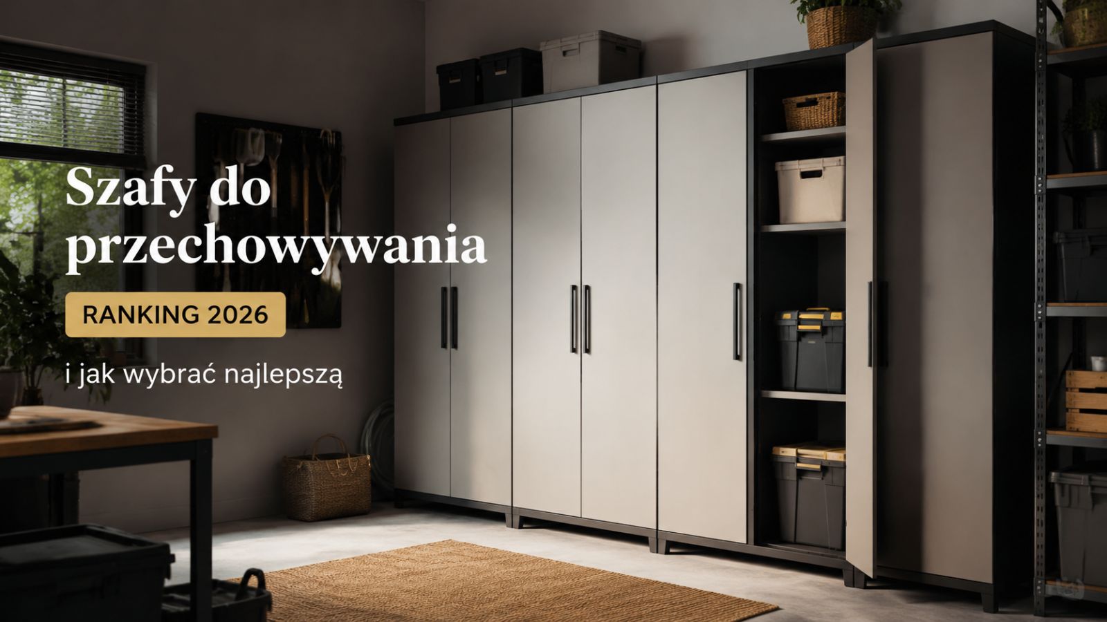 Szafy do przechowywania – ranking 2026 i jak wybrać najlepszą
