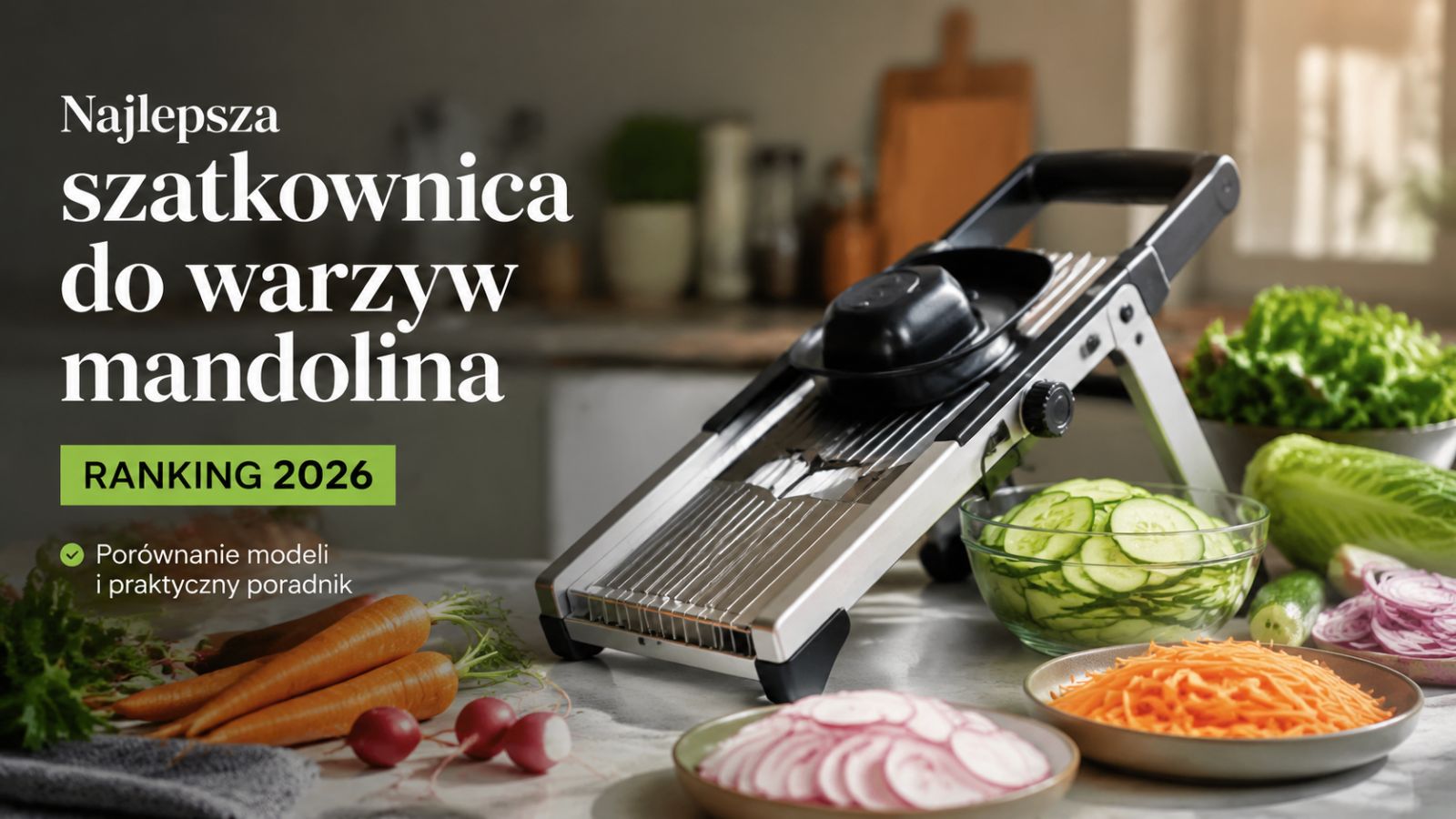 Najlepsza szatkownica do warzyw mandolina – Ranking 2026