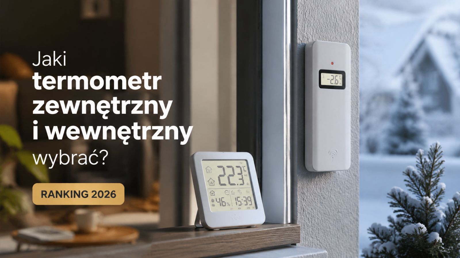 Jaki termometr zewnętrzny i wewnętrzny wybrać? Ranking 2026