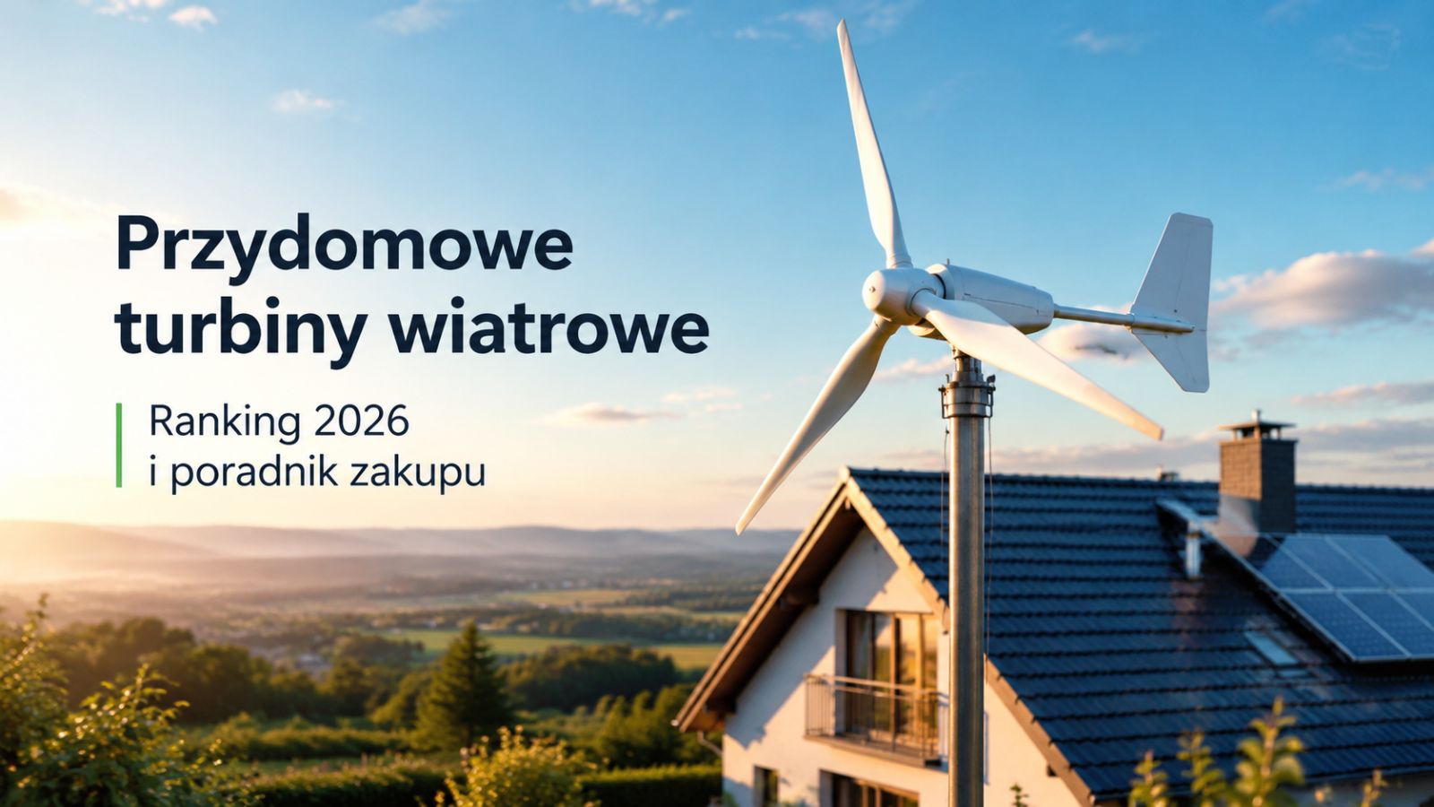 Przydomowe turbiny wiatrowe: Ranking 2026 i poradnik zakupu