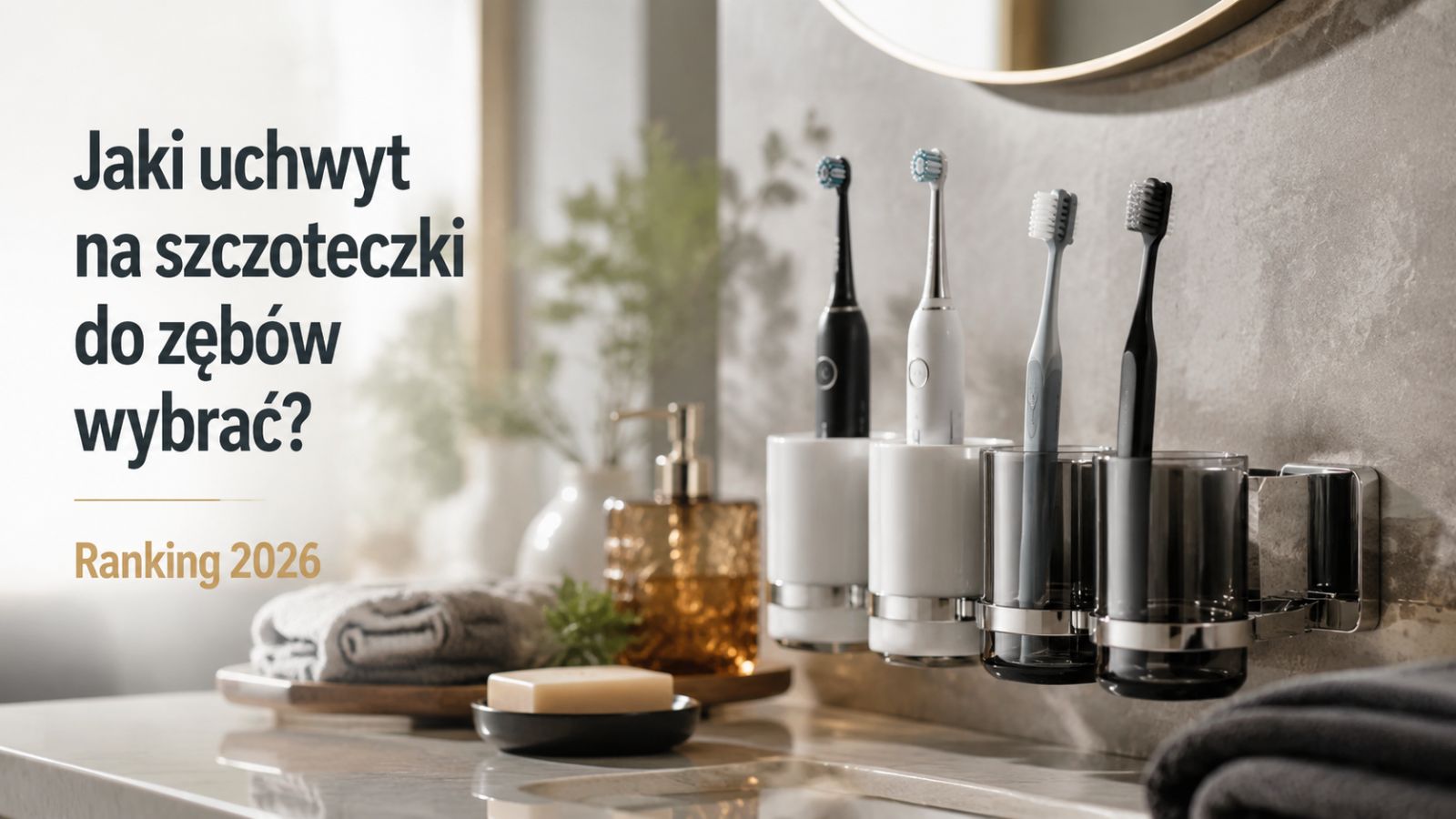 Jaki uchwyt na szczoteczki do zębów wybrać? Ranking 2026