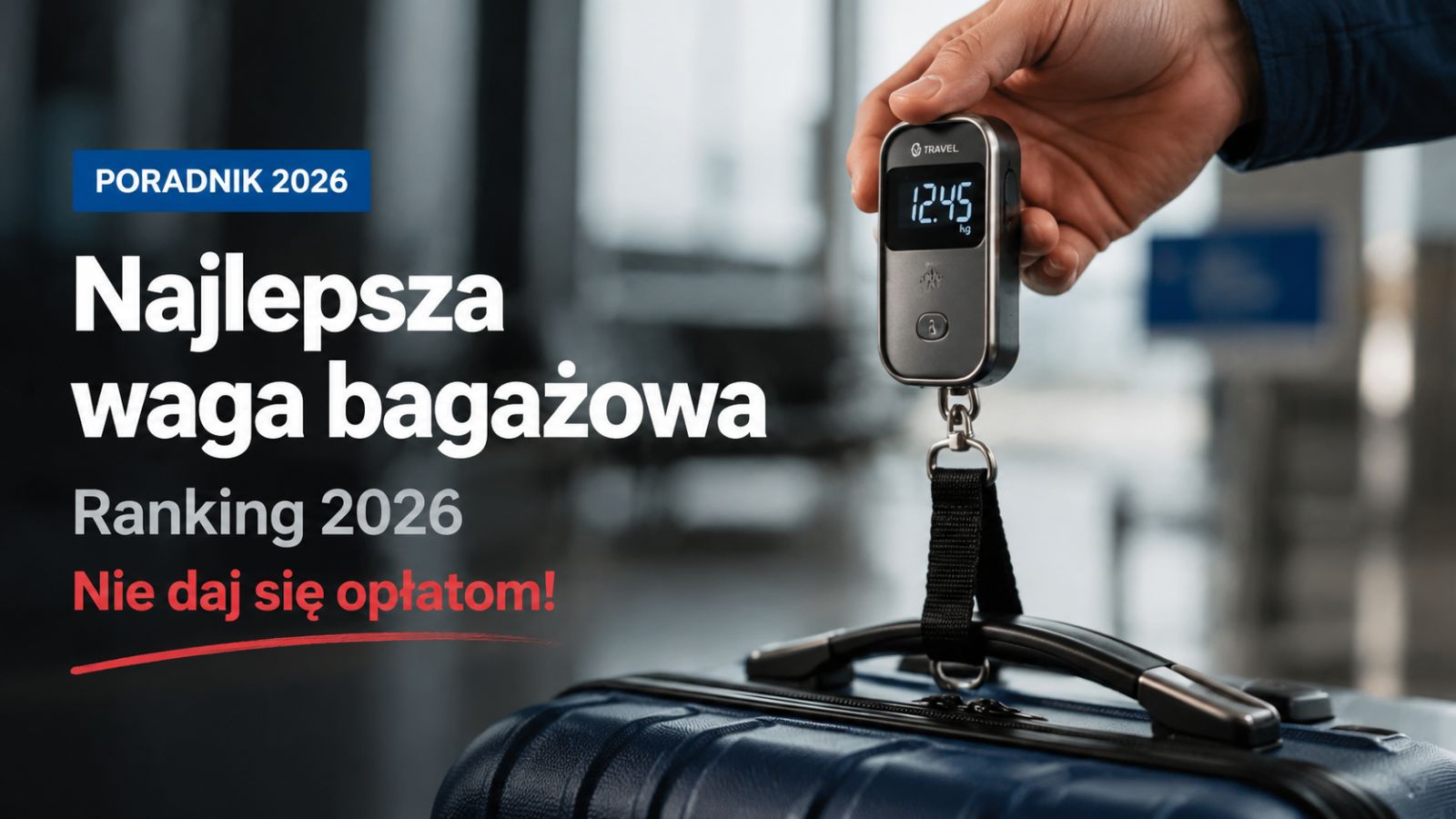 Najlepsza waga bagażowa – Ranking 2026. Nie daj się opłatom!