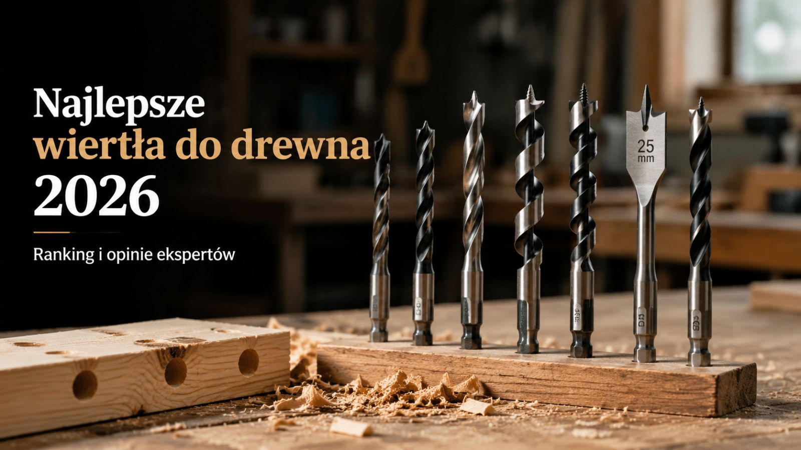 Najlepsze wiertła do drewna 2026 – Ranking i opinie ekspertów