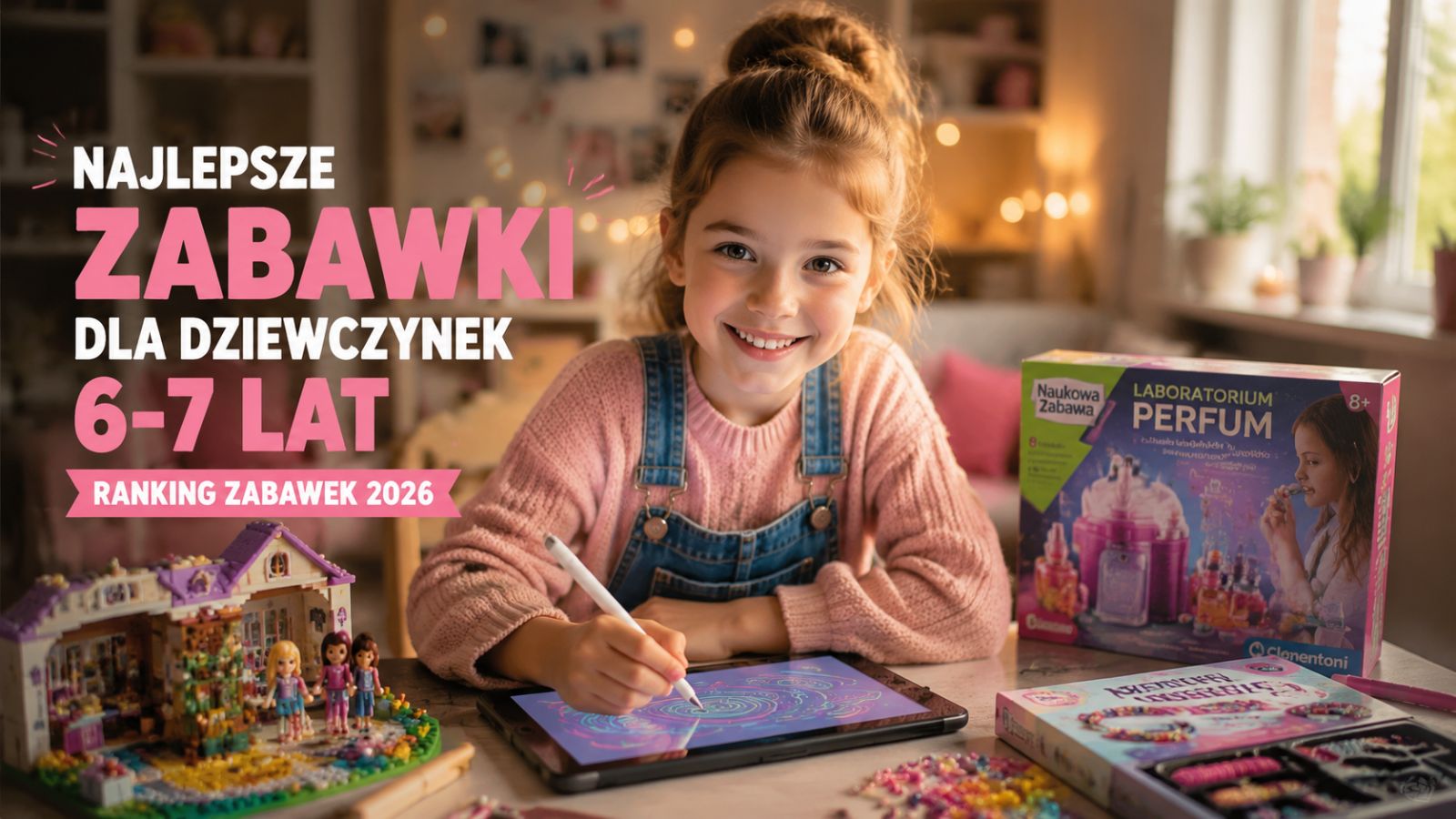 Najlepsze zabawki dla dziewczynek 6-7 lat: Ranking zabawek 2026