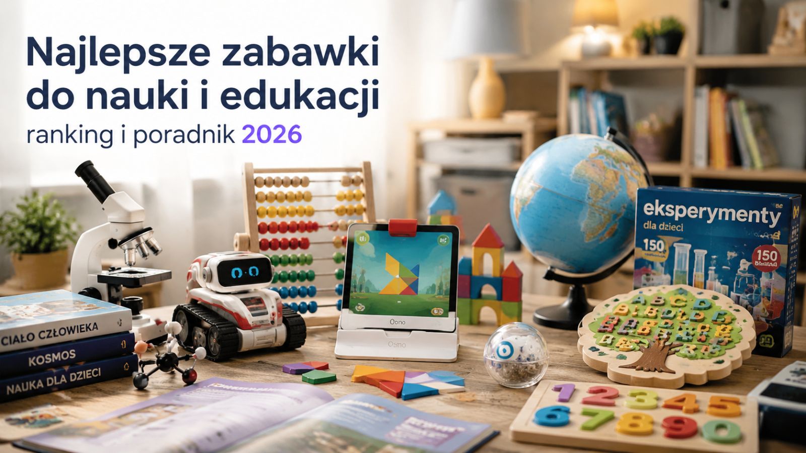 Najlepsze zabawki do nauki i edukacji – ranking i poradnik 2026