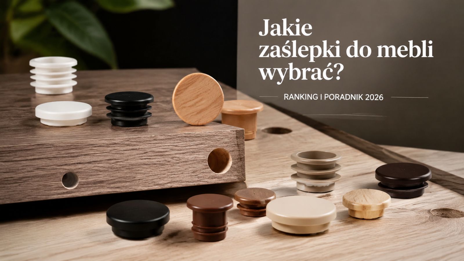 Jakie zaślepki do mebli wybrać? Ranking i poradnik 2026