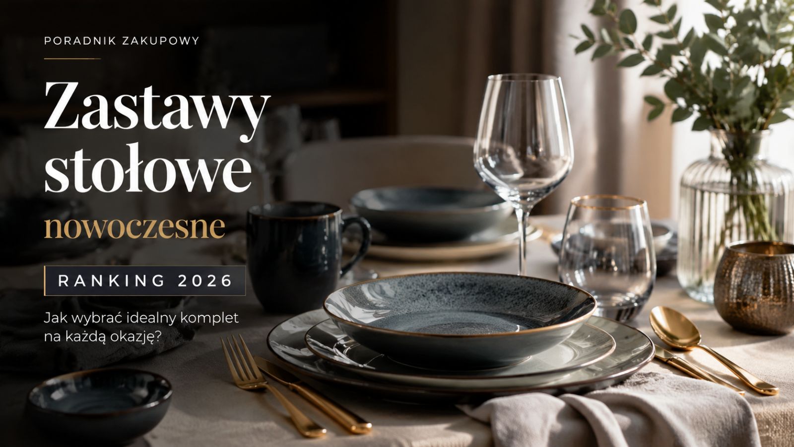 Zastawy stołowe nowoczesne – Ranking 2026 i poradnik zakupowy