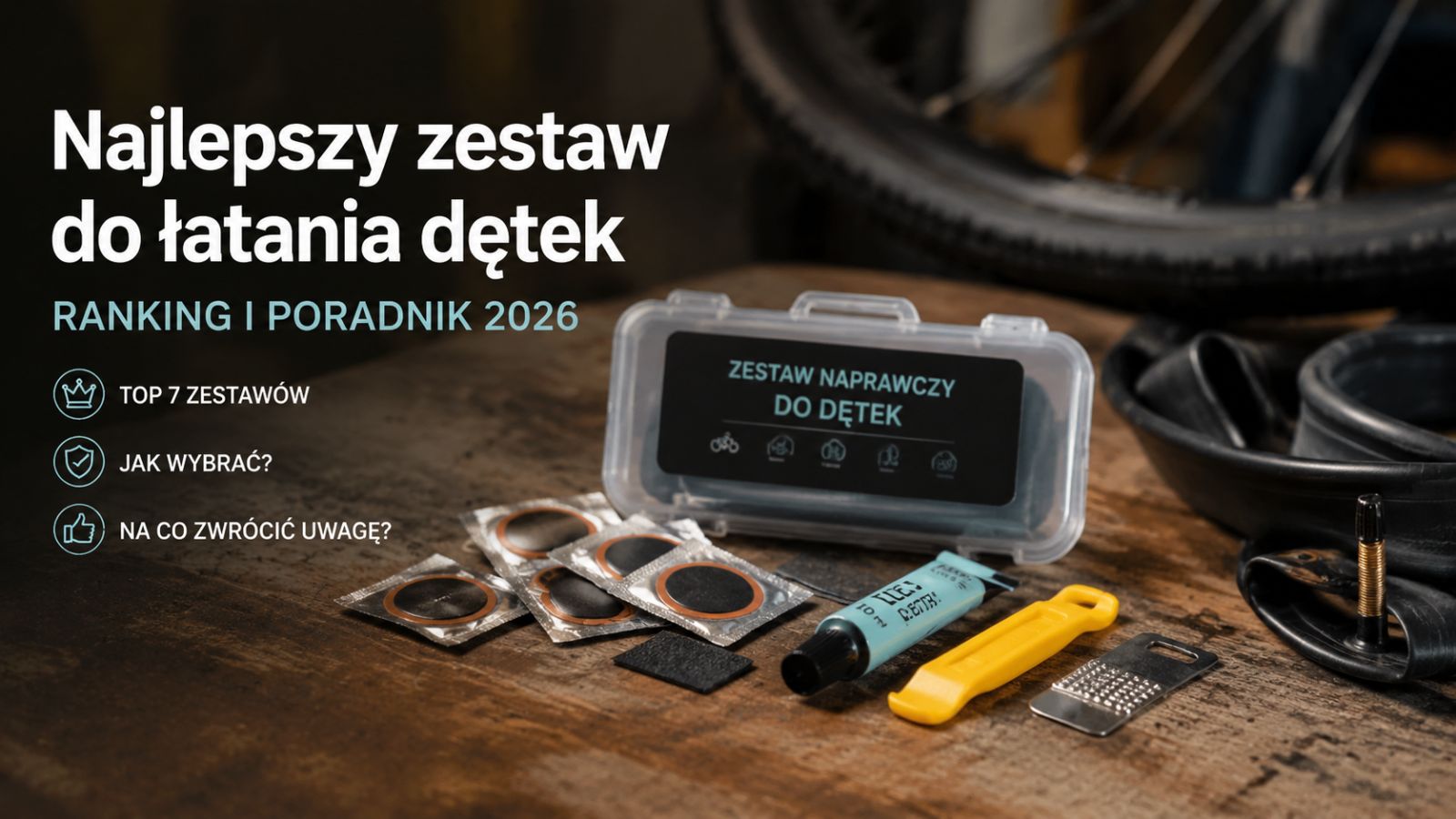 Najlepszy zestaw do łatania dętek – ranking i poradnik 2026